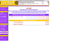 Tablet Screenshot of 123-turf.com